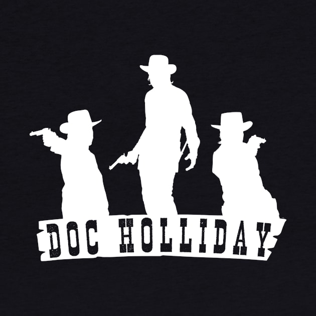 Doc Holliday - Triple Threat Design by scrappydogdesign